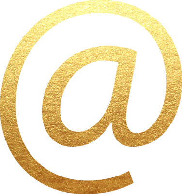 Gold Email Icon